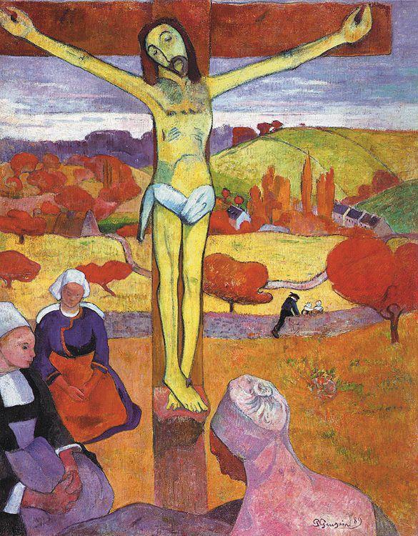 Paul Gauguin The Yellow Christ oil painting picture